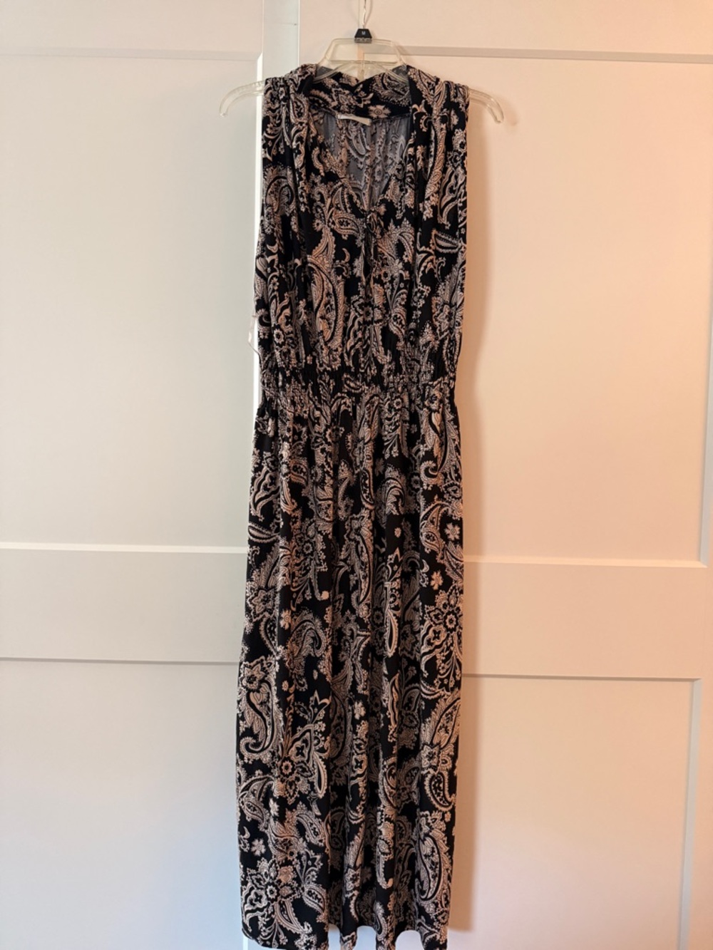 Seven Islands Paisley Print Maxi Dress Sz 3x Resort Vacation Wedding Guest